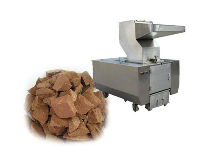 cocoa cake breaking machine