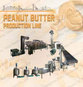 automatic peanut butter processing plant