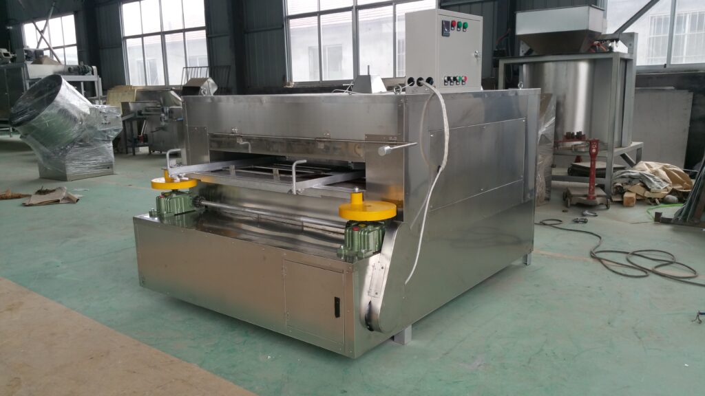 coated nut swing oven