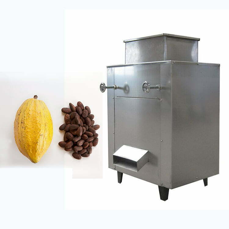 machine à éplucher les fèves de cacao