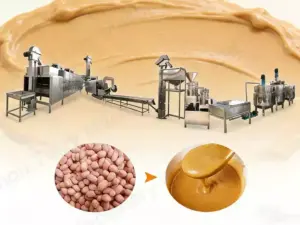 peanut butter production plant