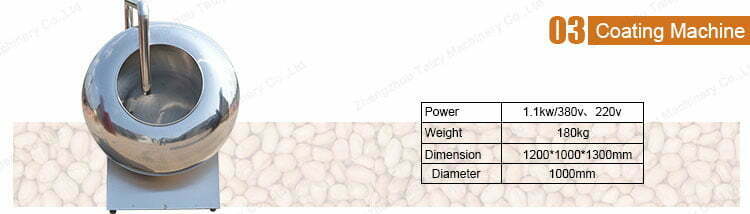 peanut coating machine