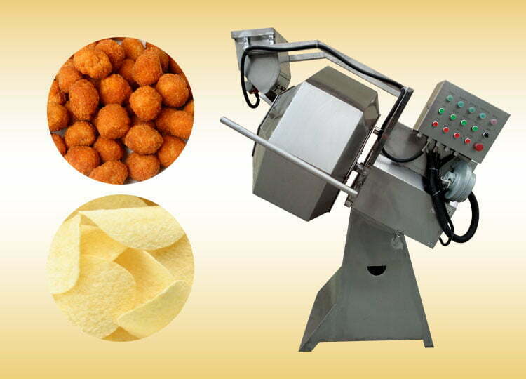 potato chip seasoning machine
