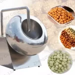 आटे से ढके मूंगफली बनाने की मशीन