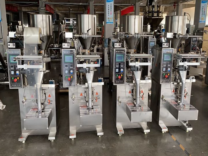 Machine d’emballage des noisettes en stock