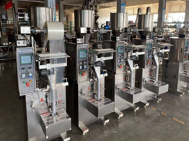 Máquina de empaquetado de envoltura de cacahuete en stock