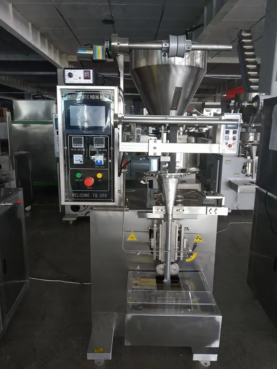 máquina de envasado con recubrimiento de cacahuete