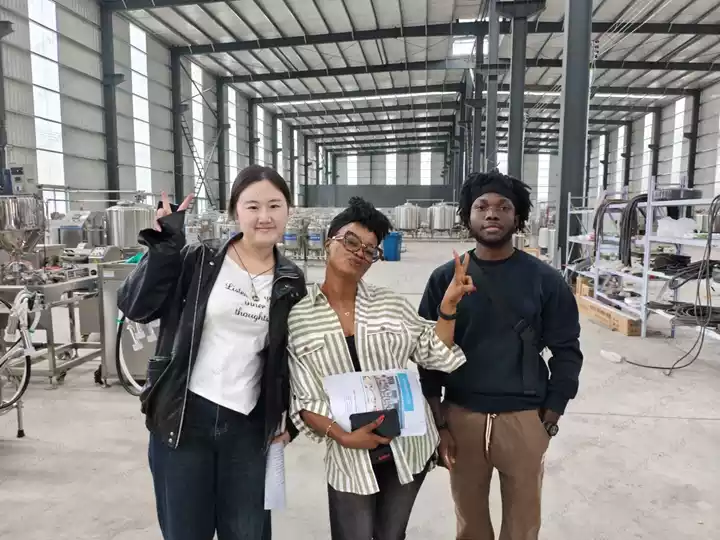 Sierra Leone Kundenbesuch
