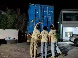 जिम्बाब्वे मशीन कंटेनर लोडिंग