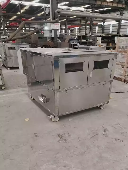máquina automática de abrir nozes de macadâmia