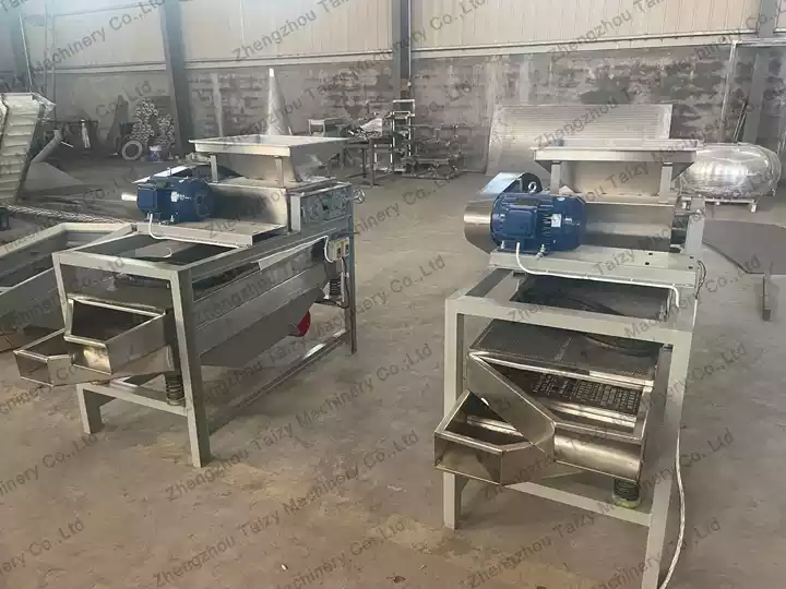 macadamia sheller for Kenyan nut processing factory