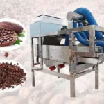 Machine à éplucher les fèves de cacao