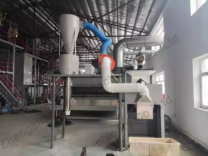 Large capacity HB-2 Spiral cocoa bean shell remover
