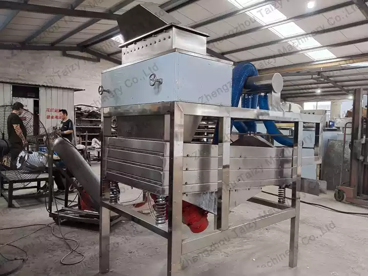 TZ-4 cocoa bean peeling machine 400-500kgh