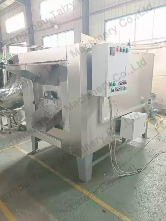 Groundnut roaster machine for Nigerian groundnut processing plant