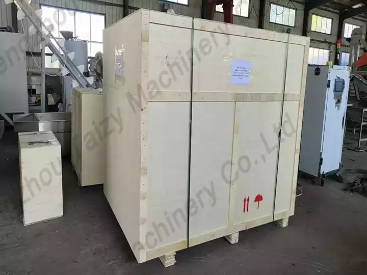 Groundnut roasting machine export to Nigeria